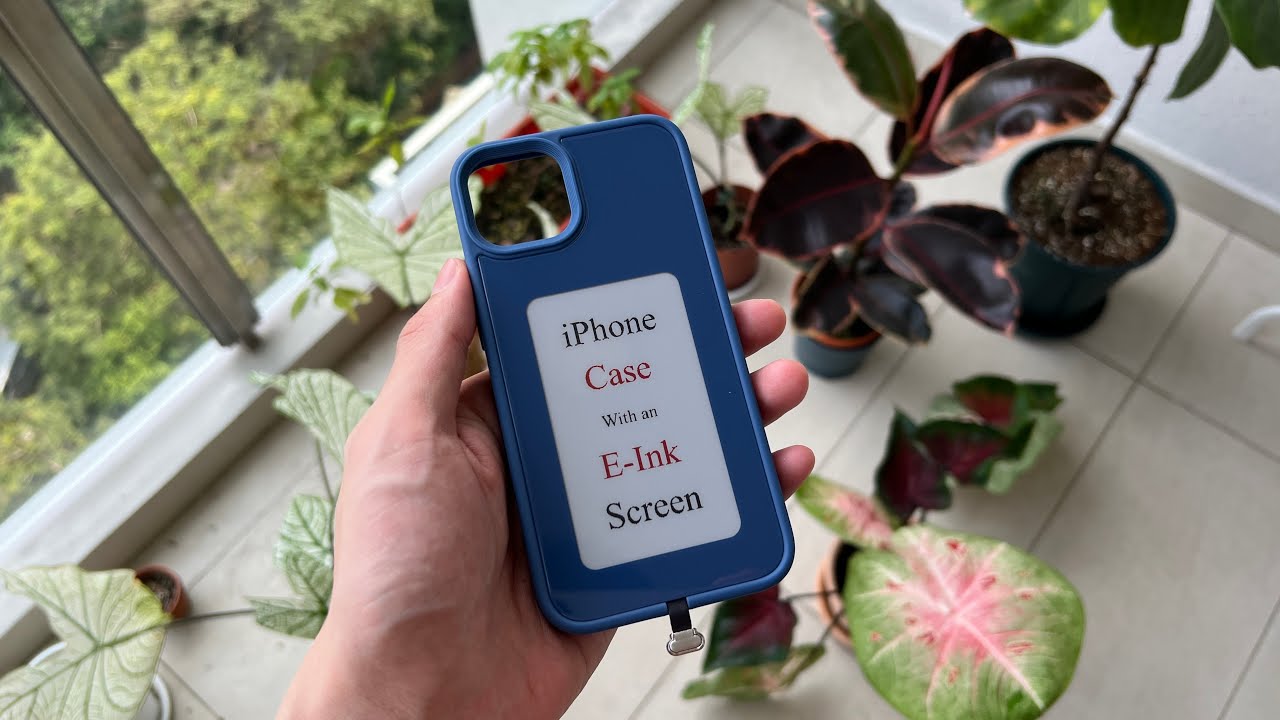 E-ink Screen iPhone Case