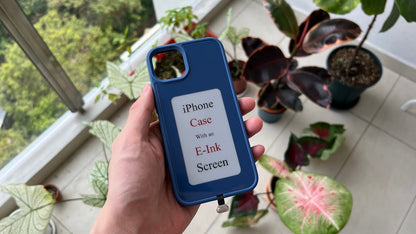 E-ink Screen iPhone Case